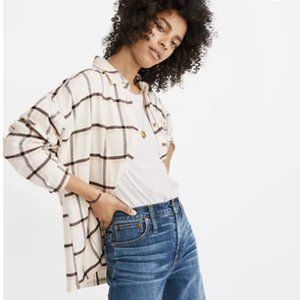 Madewell Bromley Flannel Shirt in Northall Plaid